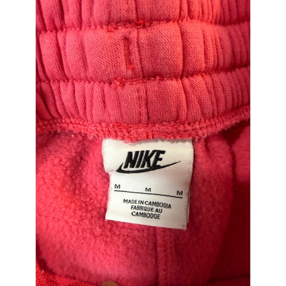 Nike Sportswear Jogger Pants Womens Medium Hot Pink Athletic Gym Running Yoga - Picture 3 of 5